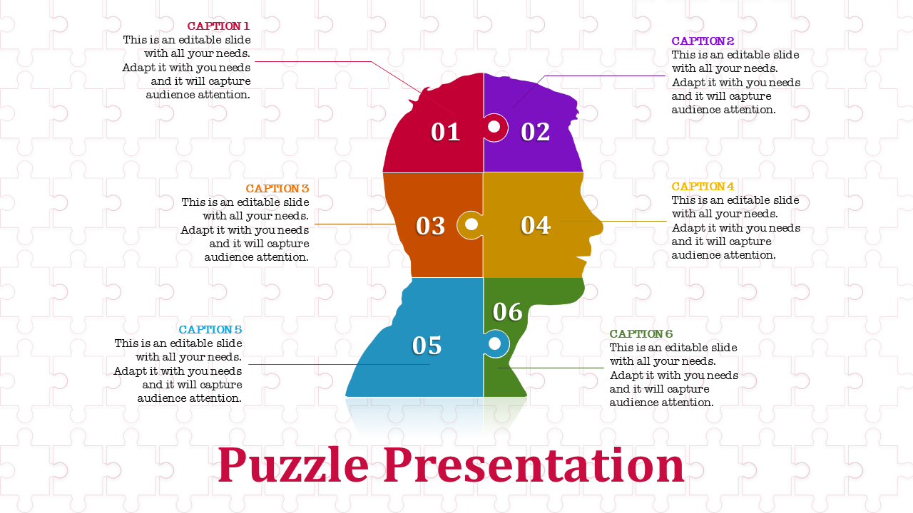 PowerPoint Puzzle Template and Google Slides 